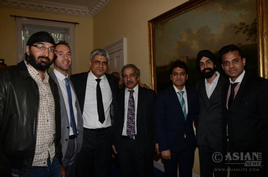 Dr. Kartar Lalvani with Here and Now 365's MD Manish Tiwari