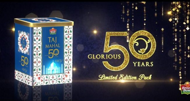 Celebrating 50 glorious years in style - Wah Taj!