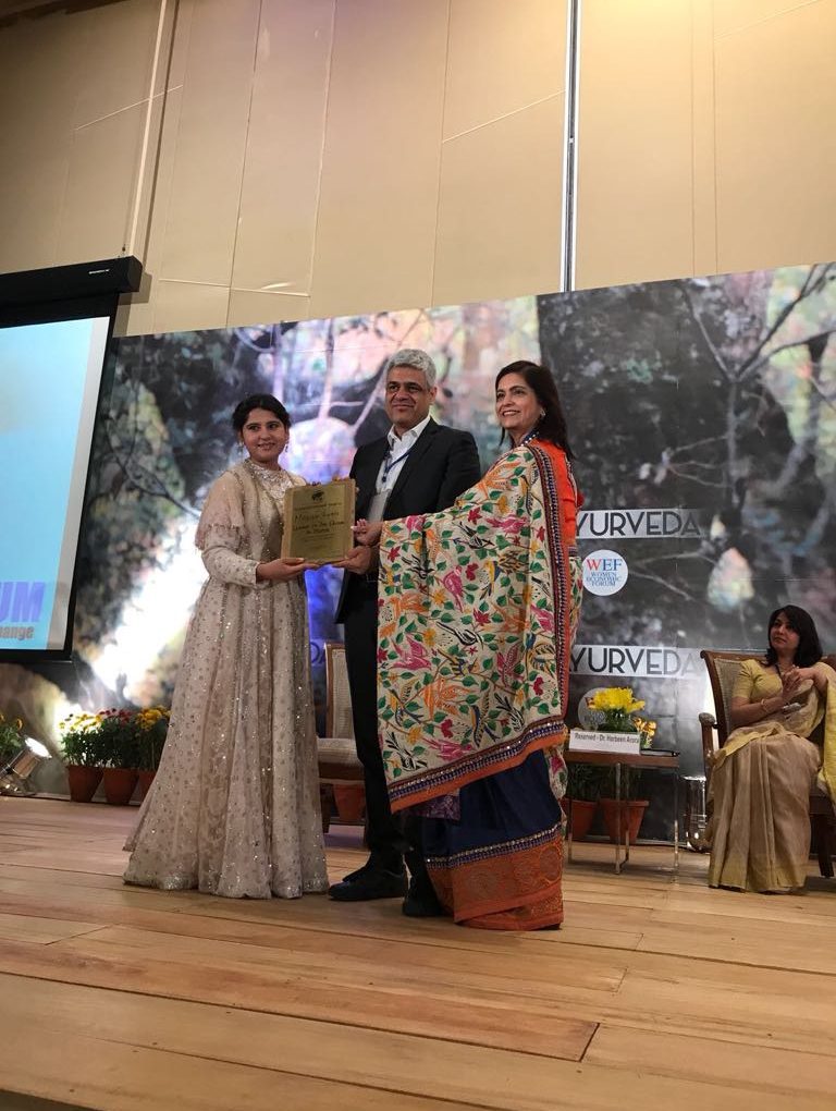 Manish Tiwari honoured as the Global Leader of the Decade in Media at the Women's Economic Forum