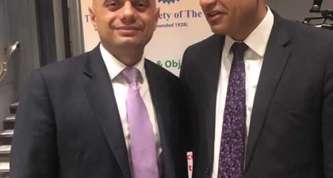 Here and Now 365 congratulates Sajid Javid MP on becoming the new Home Secretary