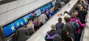 The full motion format allows brands to run across the full length of the screens