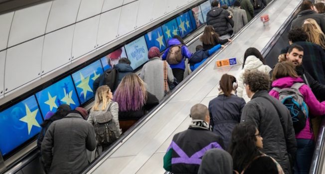 Google and Netflix among the first brands to feature on Exterion's new underground format - Escalator Screens