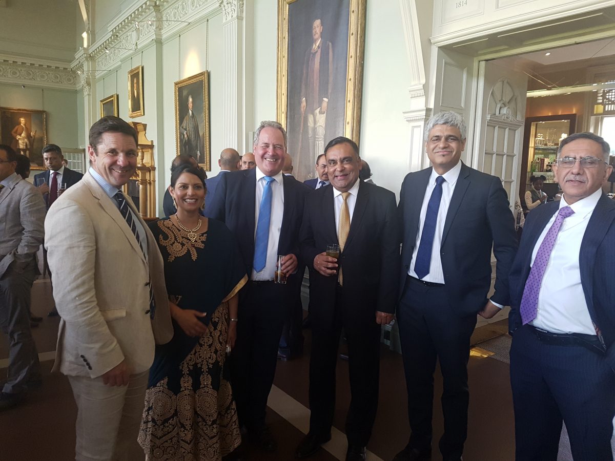 Celebrating Cricket, Culture and Commerce in aid of British Asian Trust