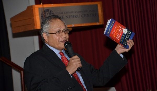 International best selling author Shiv Khera enthralls a packed Nehru Centre