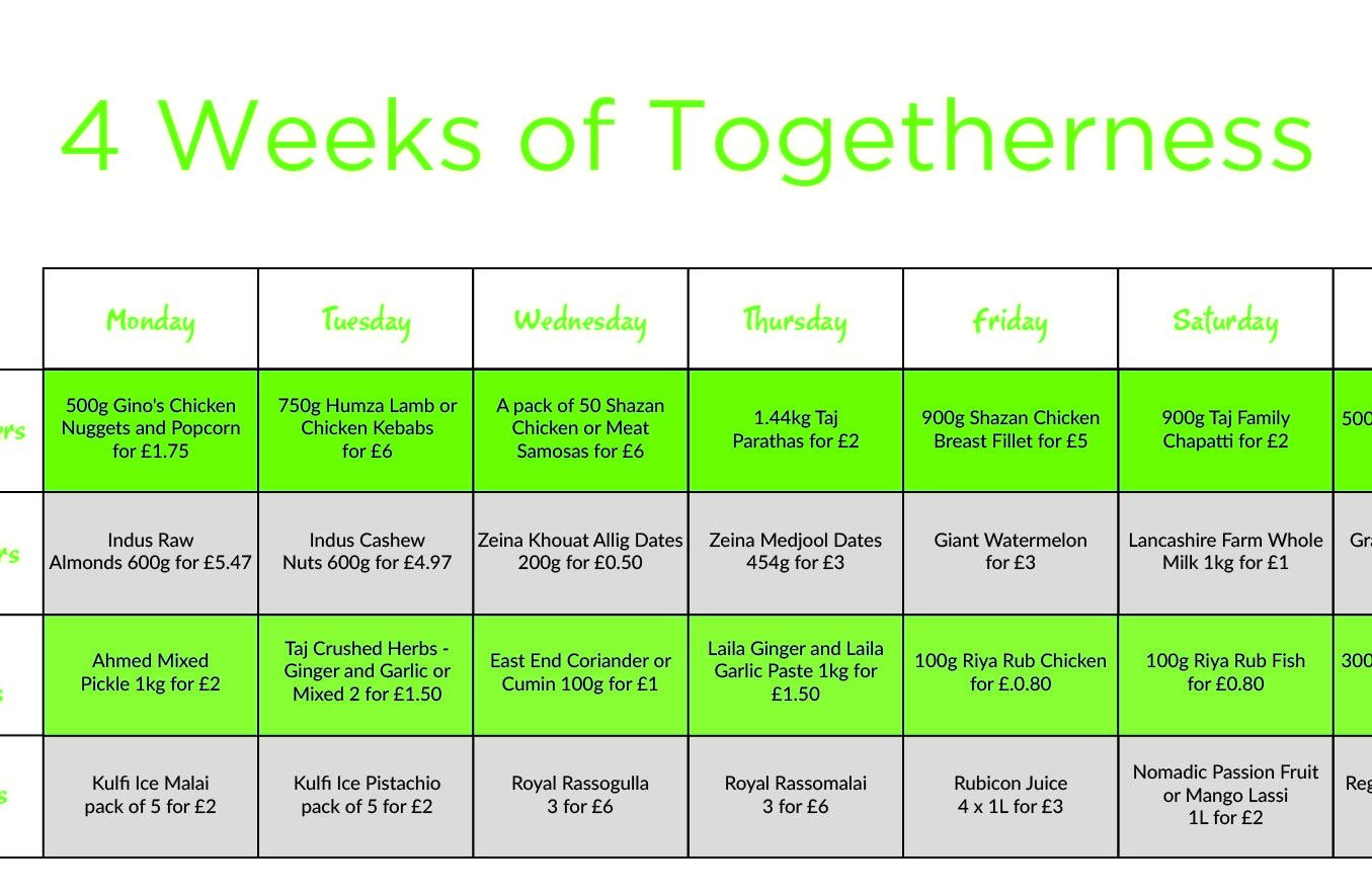 Four Weeks of Togetherness with Asda this Ramadan