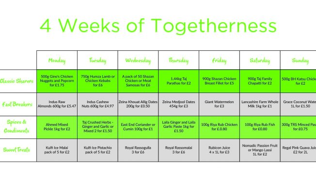 Four Weeks of Togetherness with Asda this Ramadan