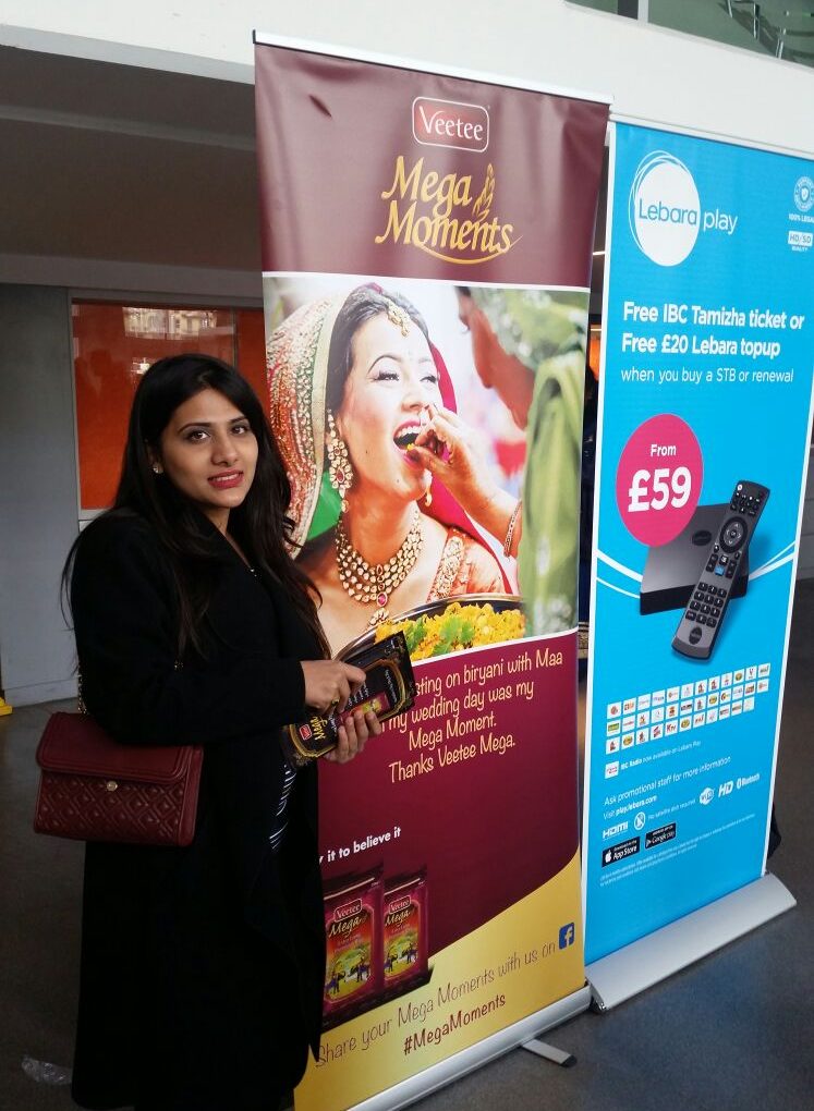 Veetee makes a mark at the IBC Thamizha London