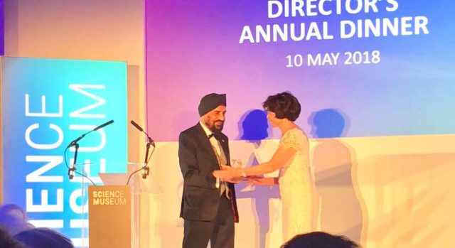 Dr Kartar Lalvani OBE awarded the Science Museum Group Fellowship