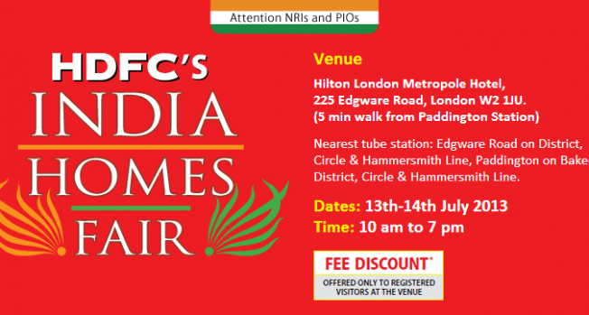 HDFC India Homes Fair 2013