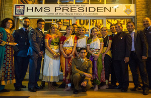 Celebrating Diwali with the Armed Forces Hindu Network