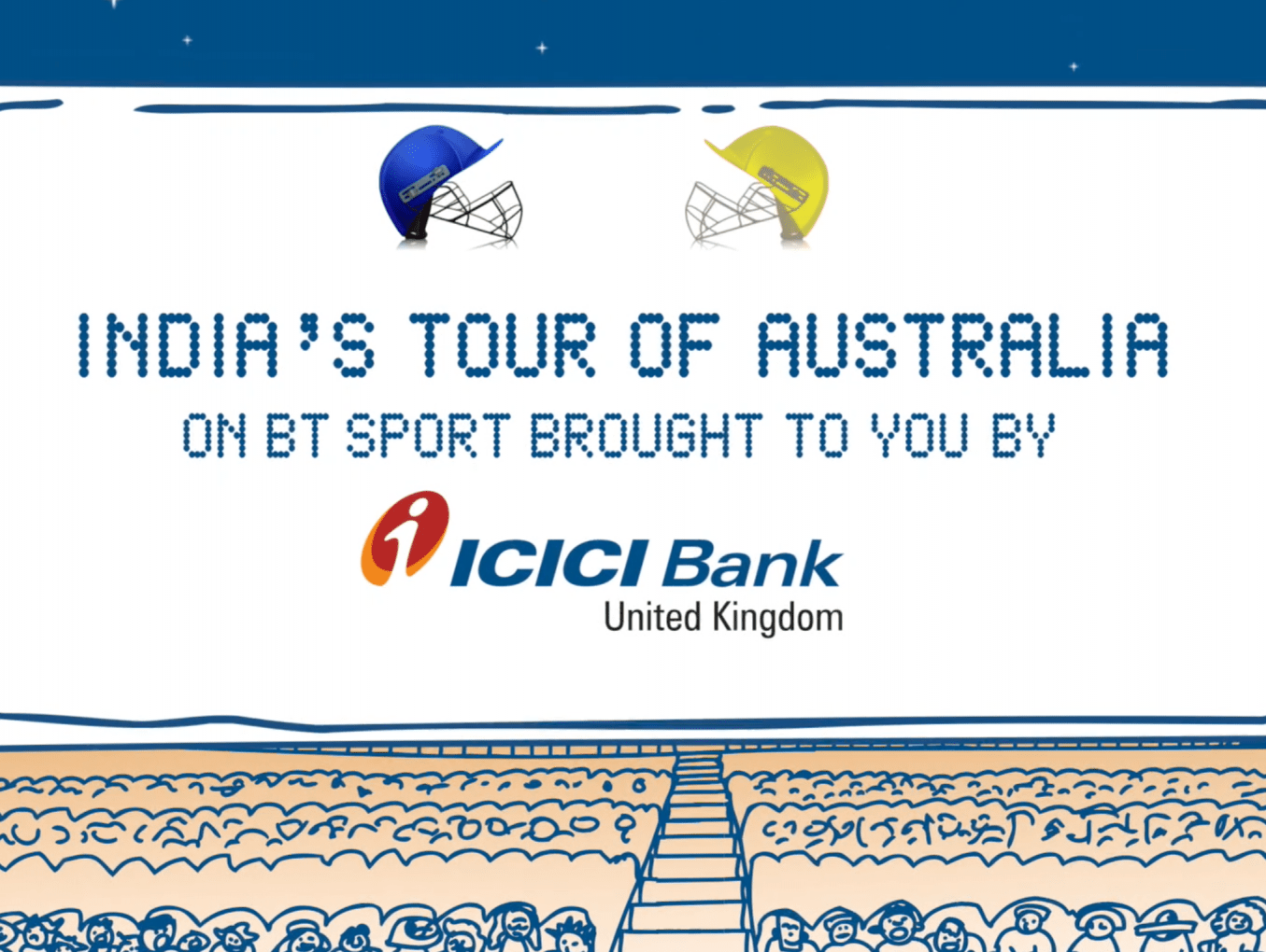 ICICI Bank UK Was the Exclusive Title Sponsor for the India - Australia Cricket Tour