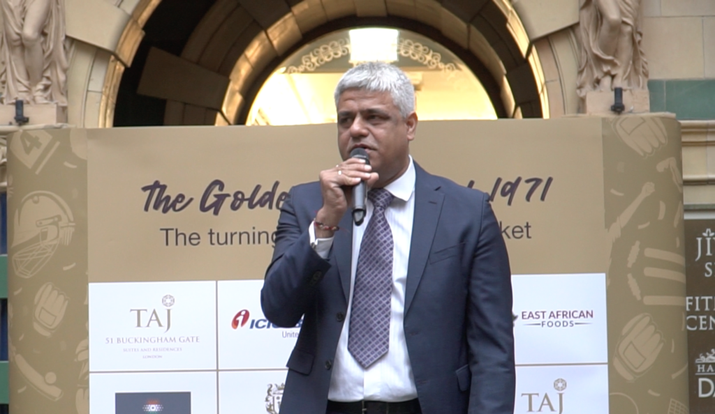 Manish Tiwari speaks at the Golden Jubilee event