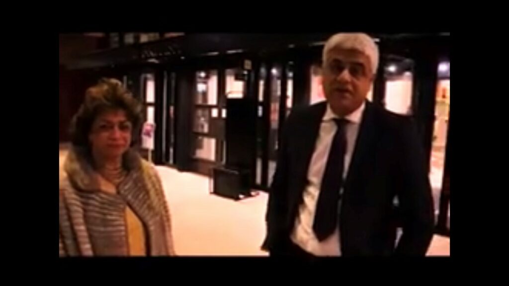 screenshot of manish tiwari and mary anne cordeiro interview