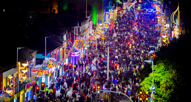 leicester celebrating diwali in 2017