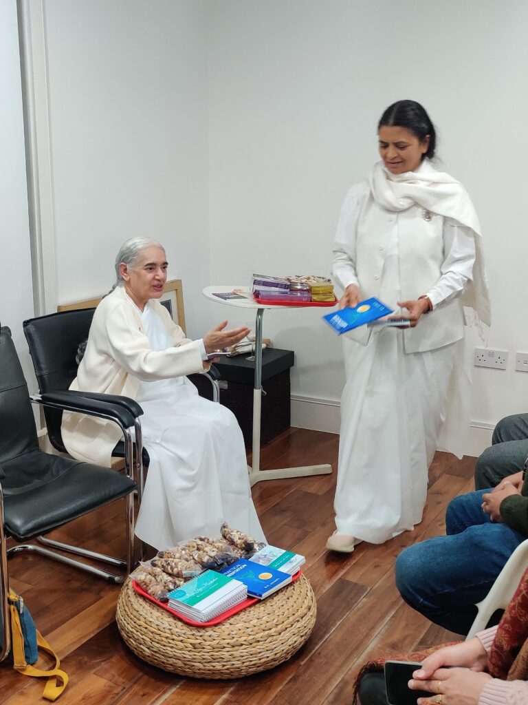 Sister jayanti and her colleague